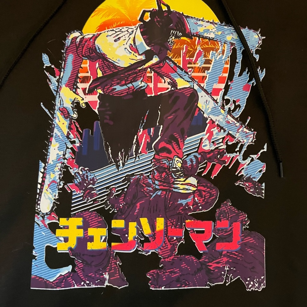 NWT Chainsaw Man Anime Hoodie